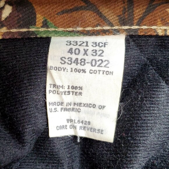 Wrangler Rugged Wear Mens Size 40x32 Camo Real Tree Hunting Pants Fleece Lined - Picture 7 of 10